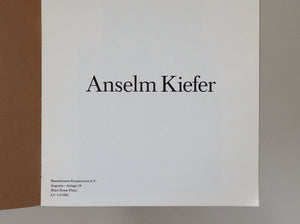 Anselm Kiefer - Mannheimer Kunstverein 1980