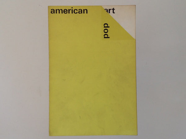 American Pop Art - de Nieuwe Amerikaanse Kunst - SMA Catalogus 364 - ALAN SOLOMON