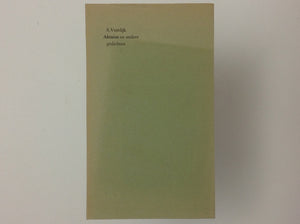 S.VESTDIJK. Aktaion En Andere Gedichten - Gelimiteerde Uitgave -