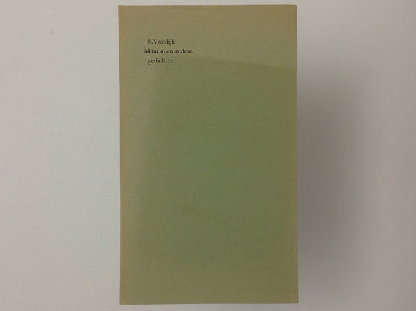 S.VESTDIJK. Aktaion En Andere Gedichten - Gelimiteerde Uitgave -