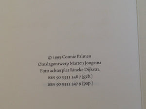 CONNY PALMEN - De Vriendschap - Eerste Druk Harde Kaft - SIGNED