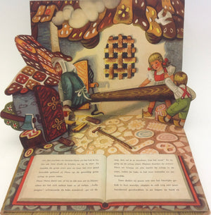 KUBASTA - Hans En Grietje - Pop-up . Prague: Artia, 1960