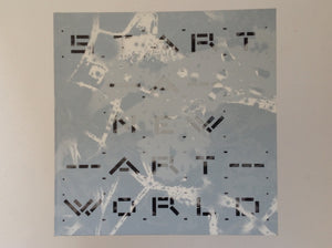 AD DE JONG. Start a New Art World - SIGNED and dedicated with a drawing