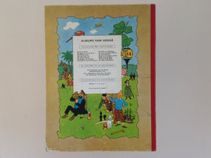 HERGE. De avonturen Van Kuifje - Raket Naar de Maan - gebonden editie harde kaft