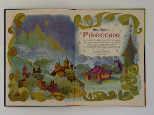 Walt Disney's Pinocchio - Een gouden Margriet Boek - Eerste Druk .