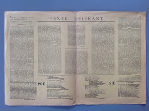ANDRE BRETON - Les Reverberes - No 1 - Paris Avril 1938 - Lettre Ouverte a Andre Breton