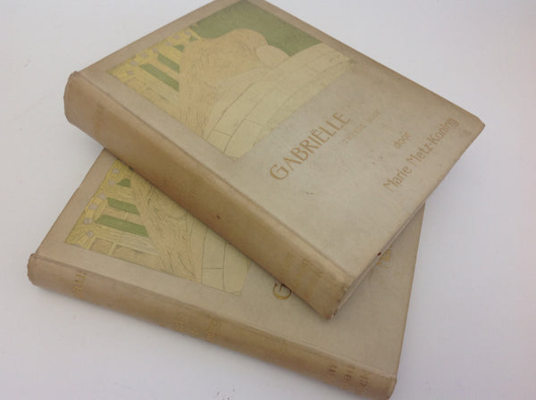 MARIE METZ-KONING. Gabrielle - Twee Volumes Met een Omslag Van Jan Toorop