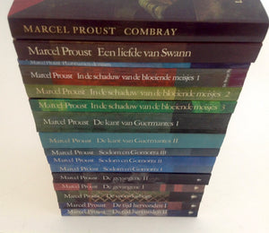 MARCEL PROUST. Complete Set eerste druk de Bezige Bij - De Tijd Hervonden I & II - De Voortvluchtige - De Gevangene I & II - etc.