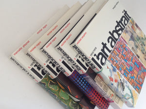 l'Art Abstrait - volumes 1 - 2 - 3 - 4 & 5 - complete set by MICHEL SEUPHOR / MICHEL RAGON / MARCELIN PLEYNET maeght editeur - 1971