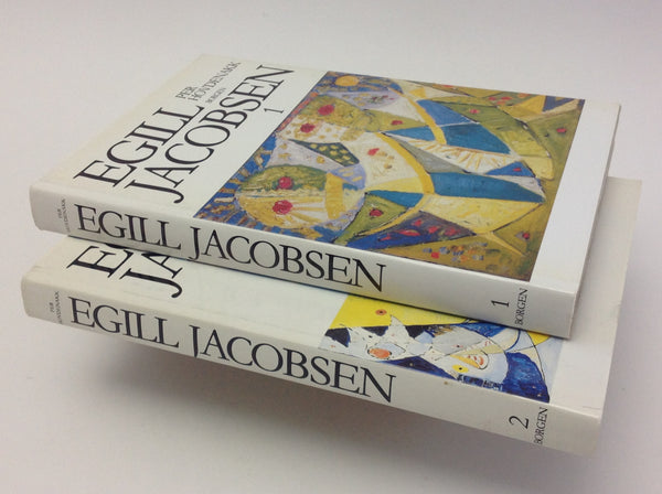 Egill Jacobsen - vol. 1 &amp; 2 - numbered edition with 2 lithographs by  PER HOVDENAKK