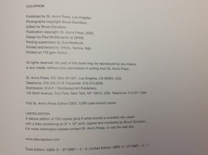 East 100th Street - BRUCE DAVIDSON