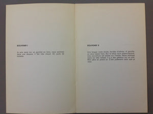 Six Souvenirs de Jeunesse  de BOLTANSKI