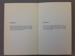 Six Souvenirs de Jeunesse  de BOLTANSKI