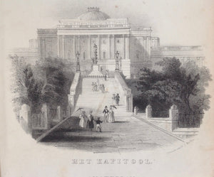 CH. DICKENS. Uitstapje Naar Noord - Amerika (American Notes for General  Circulation) - Door Charles Dickens - Eerste Druk. Amsterdam: C.F. Stemler , 1842. 1st