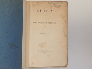 SPINOZA. Ethica - Vertaald Door H. Gorter