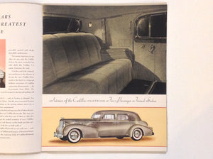 Cadillac - Fleetwood 1937 - Brochure . U.S.A.: General Motors Corporation, 1937