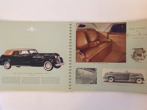 Cadillac Fleetwood - 1938 - Brochure . U.S.A.: General Motors Corporation,