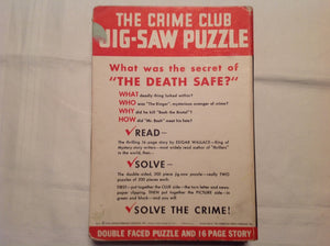 EDGAR WALLACE - The Death Safe By Edgar Wallace (The Crime Club Jig-saw Puzzle - Crime No.1)