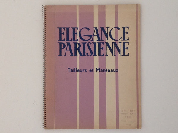 Elegance Parisienne - Tailleurs et Manteaux 1953 - Revue Periodique No 28