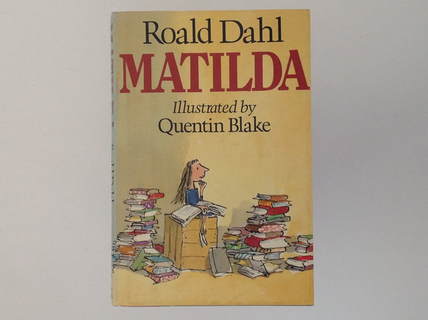 ROALD DAHL. Matilda - Illustrated By Quentin Blake - First American Edition with Full Numberline - 1988