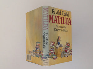 ROALD DAHL. Matilda - Illustrated By Quentin Blake - First American Edition with Full Numberline - 1988