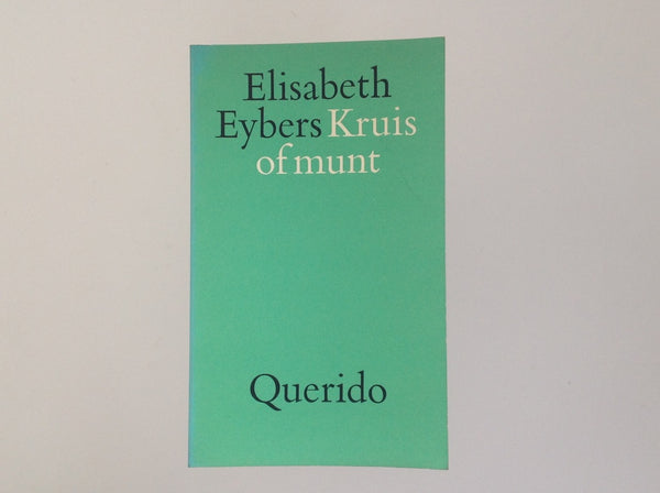 ELISABETH EYBERS - Kruis of Munt - SIGNED.