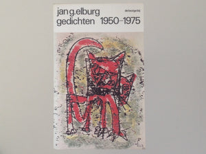 Jan G. Elburg - Gedichten 1950 - 1975 .