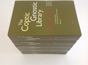 JAMES M ROBINSON Editor. The Coptic Gnostic Library - a Complete Edition of the Nag Hammadi Codices Vol. I t/m 5 - Complete Set