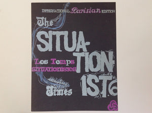 - The Situationist Times # 6 International Parisian Edition - Les Temps Situationistes -  JACQUELINE DE JONG - ALECHINSKY