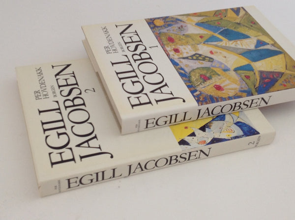 Egill Jacobsen Vol. 1 Malerier - Paintings 1928 - 65 - vol 2 Malerier - Paintings 1965 - 80 - Numbered Edition with Two Lithographs - PER HOVDENAKK