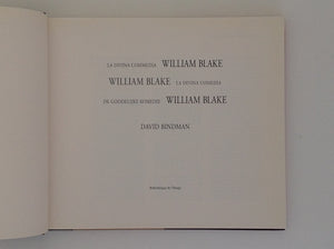 WILLIAM BLAKE - De Goddelijke Commedie by David Bindman