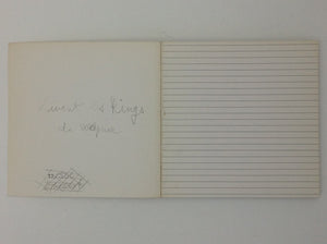 FRANCOIS MORELLET - Vivant Les Rings De Wagner - Artist Book By Morellet - SIGNED and Numbered.