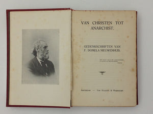 F.DOMELA NIEUWENHUIS - Van Christen Tot Anarchist - Gedenkschriften Van F. Domela Nieuwenhuis