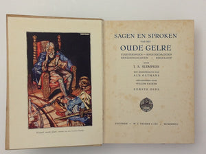 J.A.SLEMPKES - Sagen En Sproken van Het Oude Gelre Door J.A.Slempkes - Twee delen in Een Band