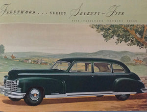 Cadillac - Standard of the World - America's Finest Motor Car the 1946 Cadillac New in Appearance .. New in Performance