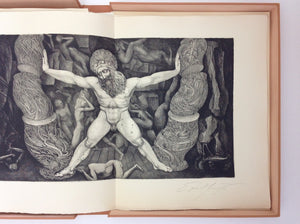 ERNST FUCHS - SAMSON - Eaux - Fortes Originales et Illustrations Par Ernst Fuchs - French Language Edition - Numbered and SIGNED