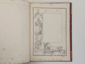 DURER - Albrecht Durers Christlich-Mythologische Handzeichnungen - the First Lithographed Book Ever Printed - Alois Senefelder