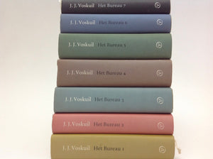 J.J.VOSKUIL - Het Bureau - De Delen 1 t/m 7 - Complete Set - Gebonden Met Stofomslag