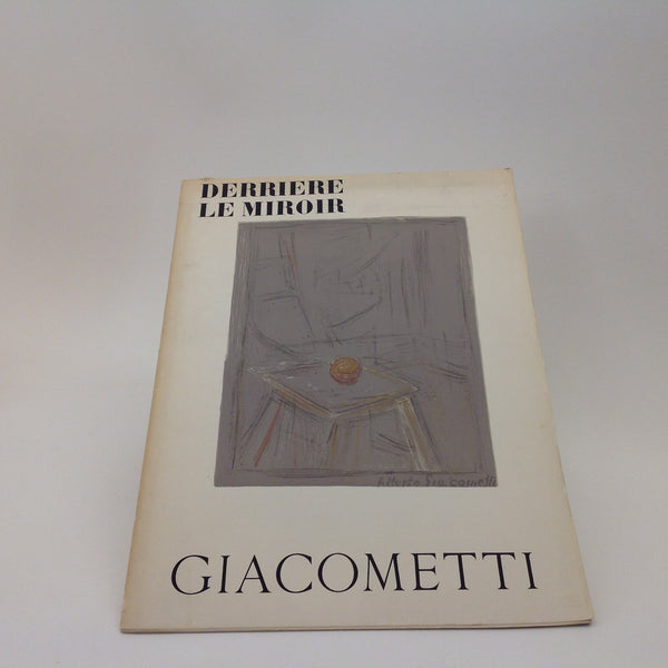 GIACOMETTI. Derriere Le Miroir