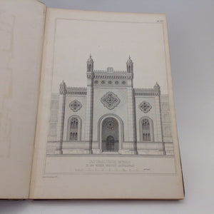 PROF.CH. J. LUDWIG FÖRSTER. ALLGEMEINE BAUZEITUNG 1859  (Text Volume and Atlas)