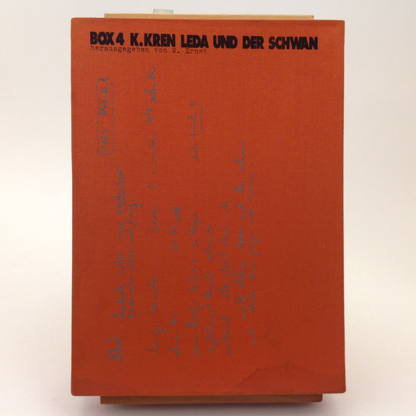 KURT KREN. Box 4. K.Kren Leda Und Der Schwan - This is Number 8 - SIGNED.