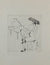 Aat Veldhoen (Amsterdam, 1 november 1934 - 9 december 2018), Nederlands kunstschilder en graficus.  Naakt, met telefoon en vleugel. Ets, 330 x 470 mm, gesigneerd in potlood buiten de plaat, ongedateerd. 