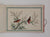 Chinese export album with 12 gouaches of birds on pith paper.