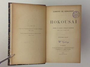 EGMOND DE GONCOURT / HOKOUSAI