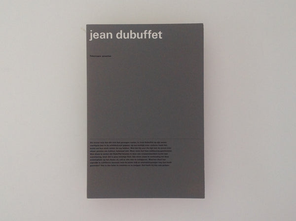JEAN DUBUFFET  - Tekeningen Gouaches