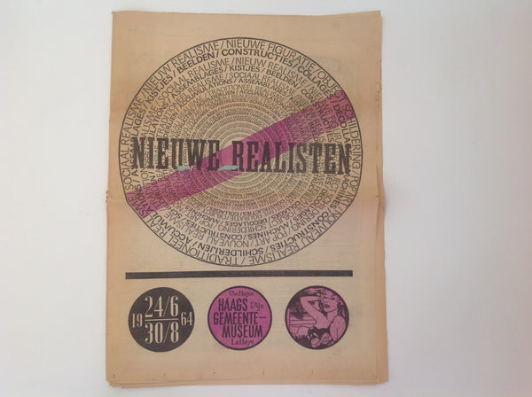 MAN RAY / DUCHAMPS / SAURA / FRANCIS BACON / CO WESTERIK E O. Nieuwe Realisten - 1964 -