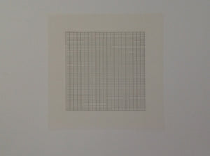 Agnes Martin (1912 - 2004) Paintings and Drawings. Schilderijen en Tekeningen. The catalogue published on the occasion of the large retrospective exhibition in the Stedelijk Museum in Amsterdam