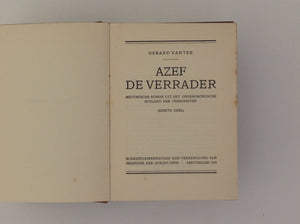 GERARD VANTER (REVE SENIOR). Azef - De Verrader