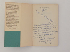 CORNELIS BASTIAAN VAANDRAGER. Leve Joop Massaker - Gesigneerd En Van Opdracht Voorzien. Amsterdam: Arbeiderspers, 1960. 1st Edition. 200 x 125 Mm. Soft Cover. Fine / Very Good. 60 pagina's. Nederlandse tekst. - Leve Joop Massaker