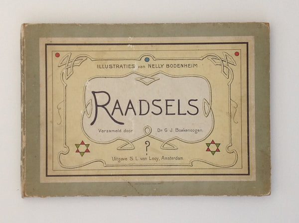 NELLY BODENHEIM. Raadsels - Verzameld Door Dr. G.J.Boekenoogen